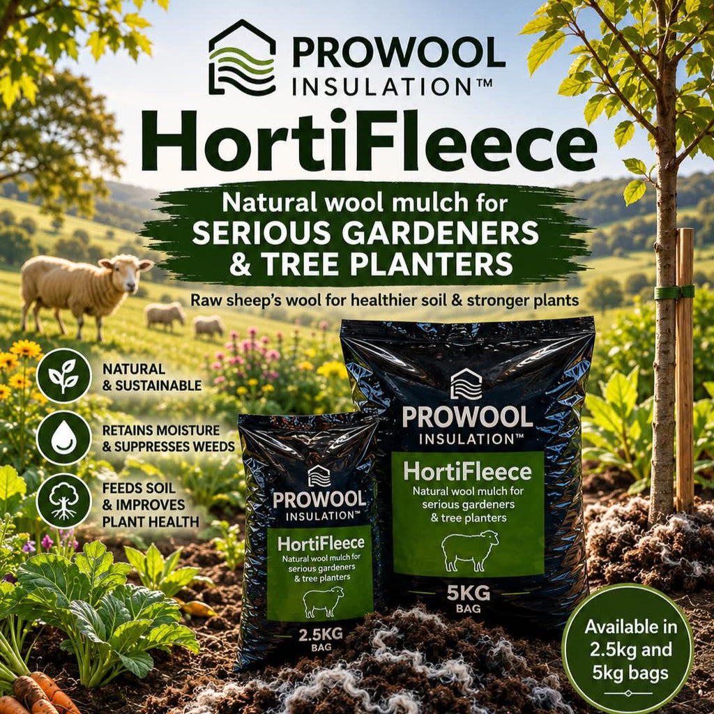 Prowool Insulation HortiFleece™ Raw Sheep's Wool For Horticulture - 5KG