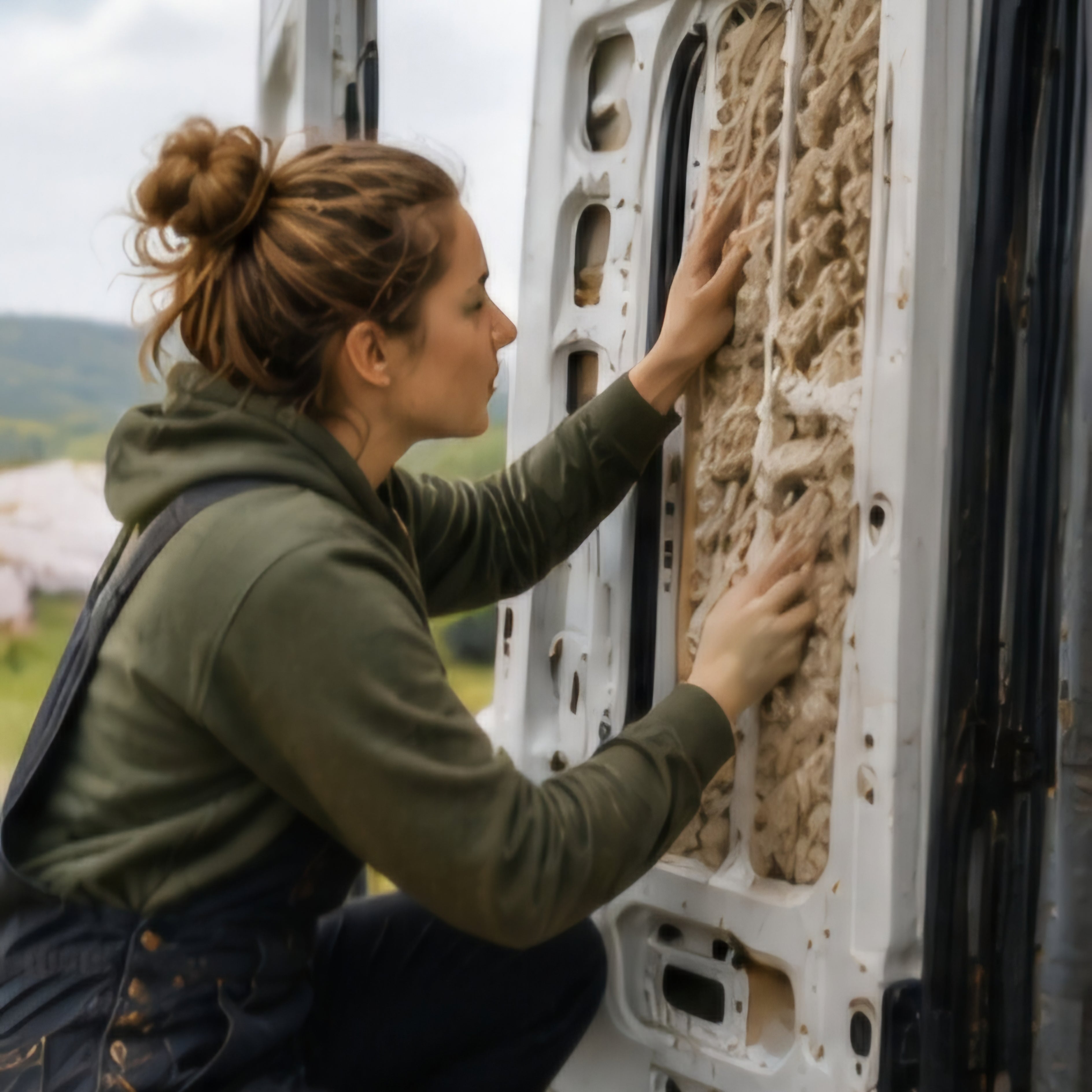 Prowool Insulation Van Gapfiller™ Loose Sheep's Wool Insulation 2.5KG with Application Tool