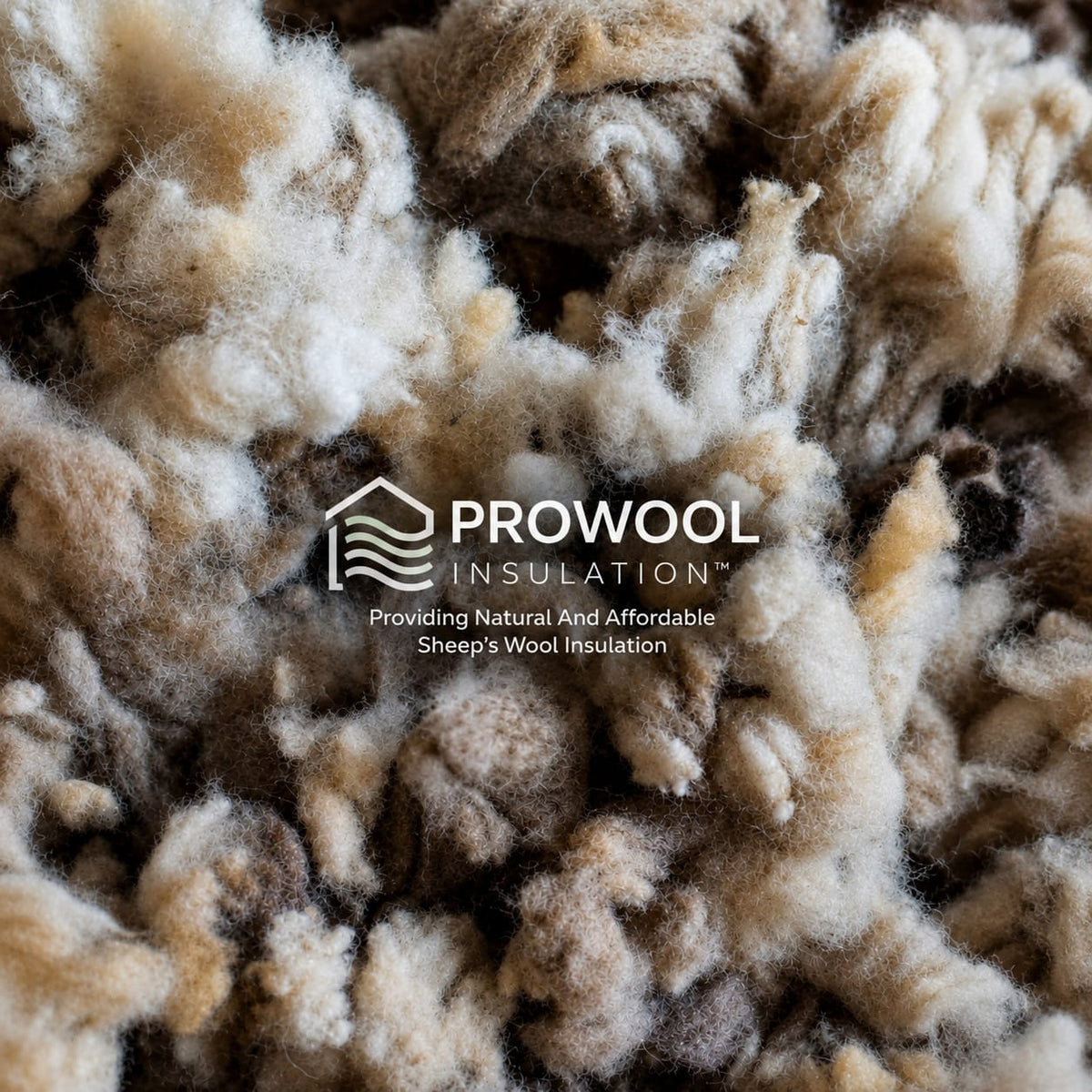 Natural Sheep's Wool Loft Insulation 5KG Bag - Prowool Insulation