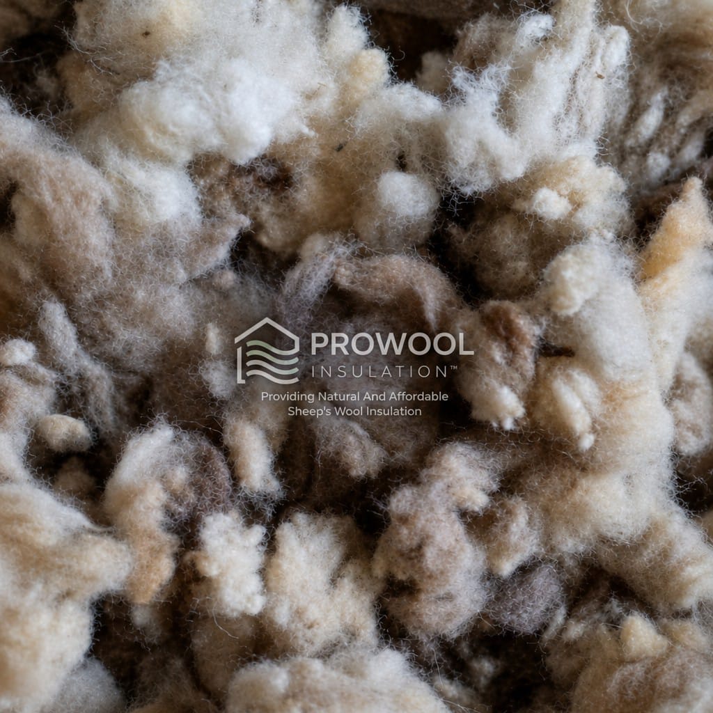 Natural Timber Frame Sheep's Wool Insulation 5kg Bag - Prowool Insulation