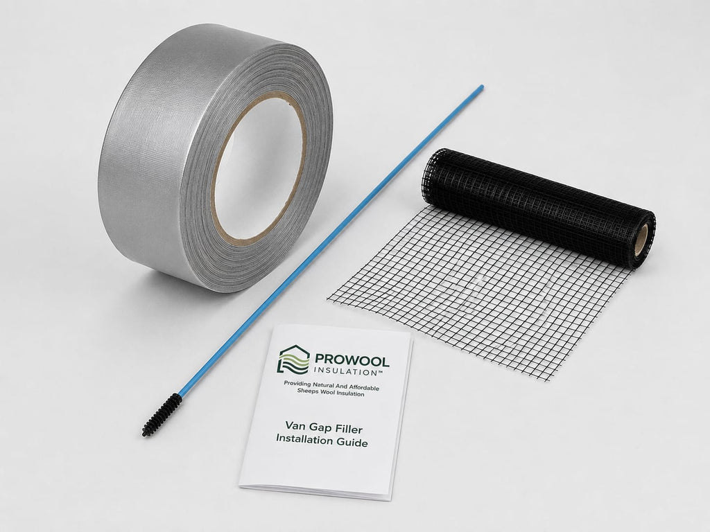 Ultimate Campervan Natural Sheep's Wool Insulation Kit - Prowool Insulation